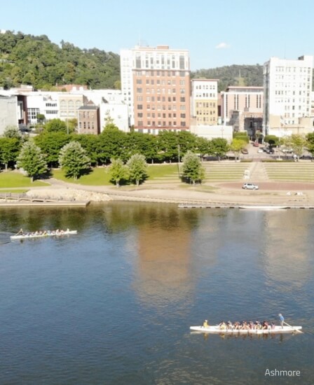 Rowing on the Ohio River